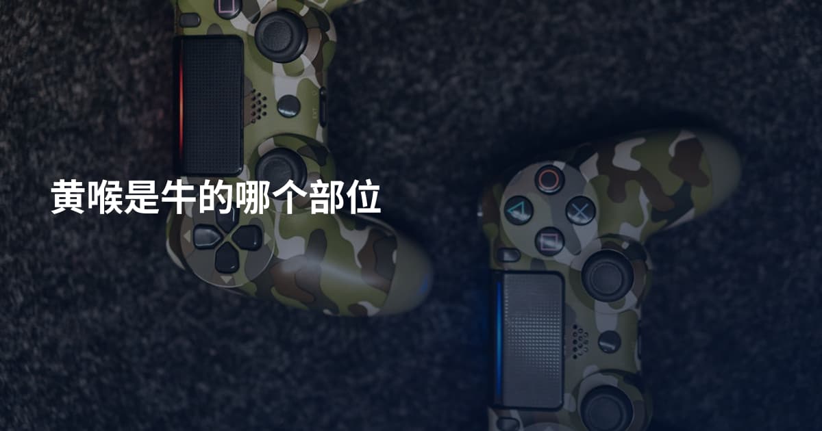 黄喉是牛的哪个部位