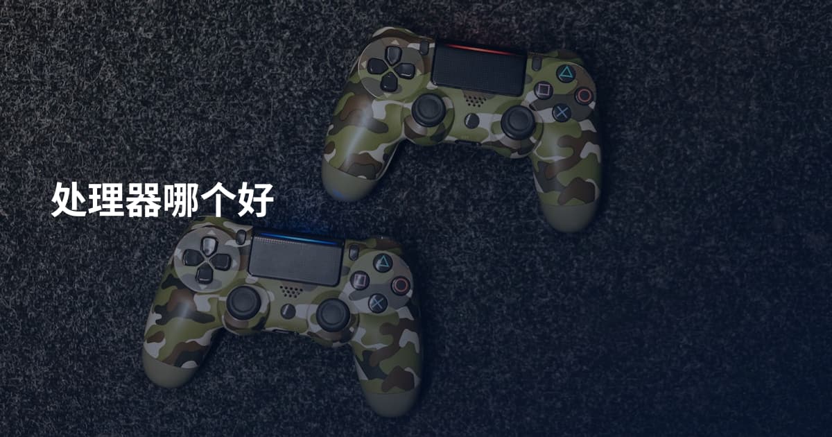 处理器哪个好
