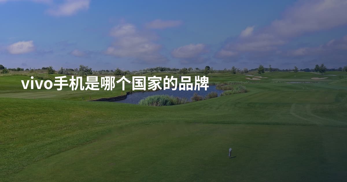 vivo手机是哪个国家的品牌
