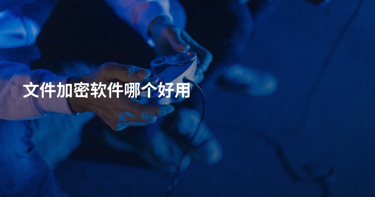 文件加密软件哪个好用