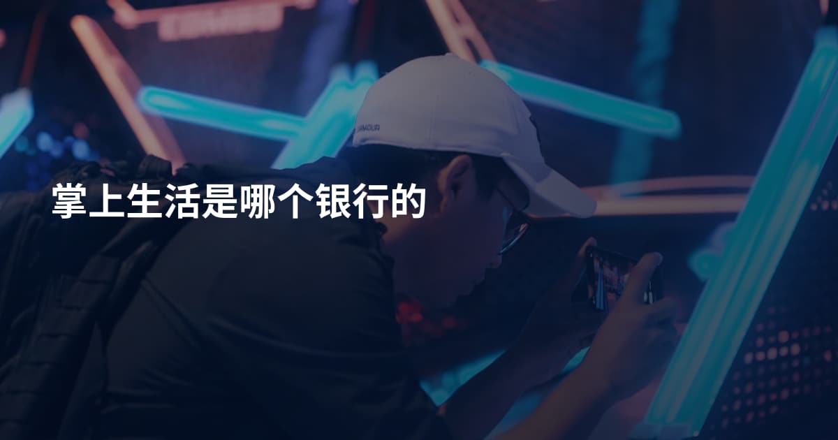 掌上生活是哪个银行的