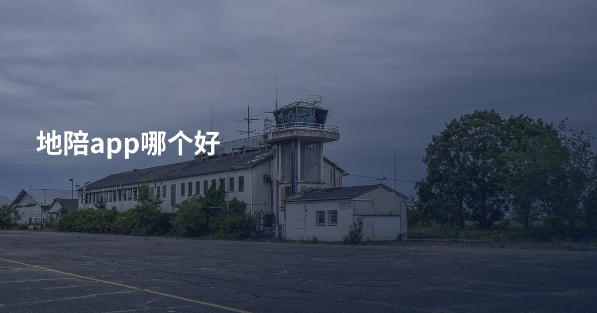 地陪app哪个好