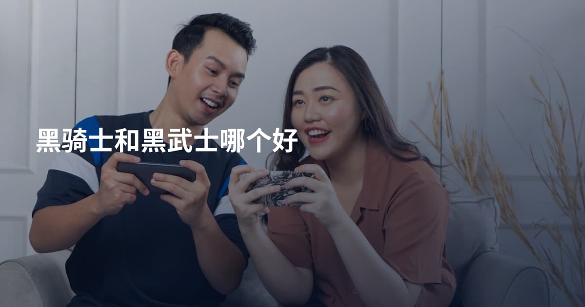 黑骑士和黑武士哪个好