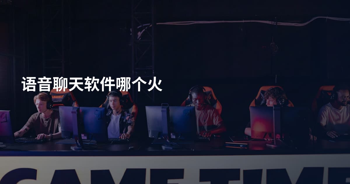 语音聊天软件哪个火