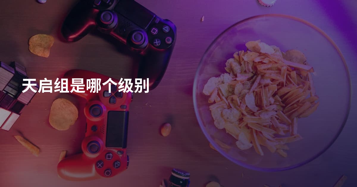 天启组是哪个级别