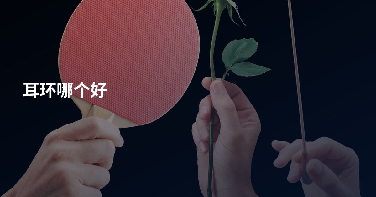 耳环哪个好