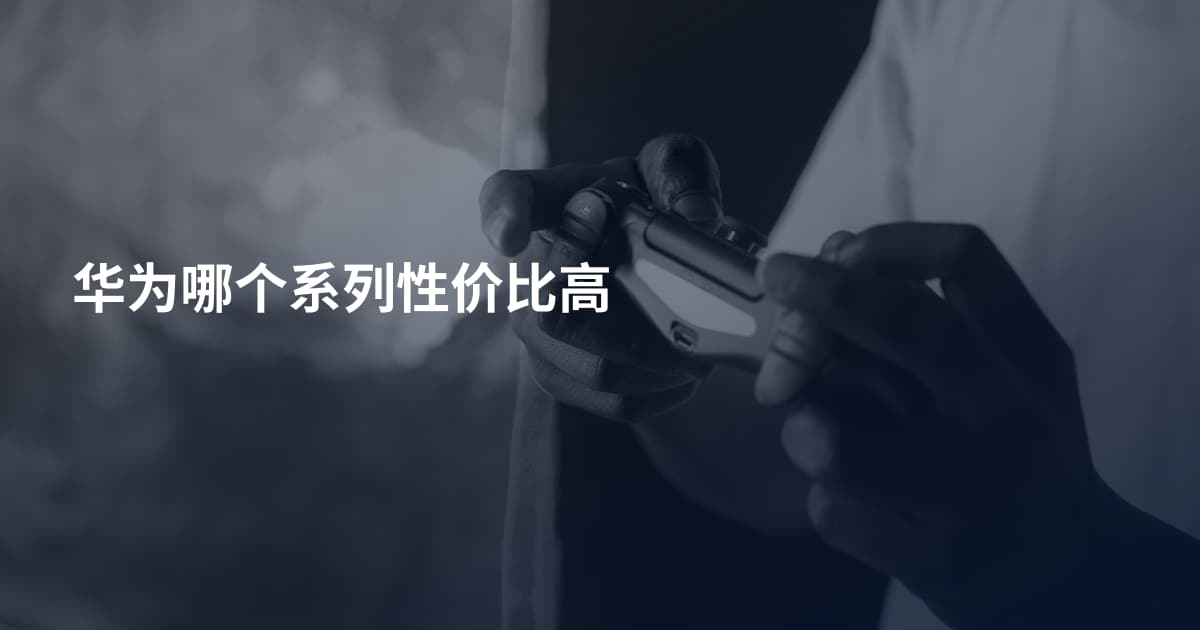 华为哪个系列性价比高