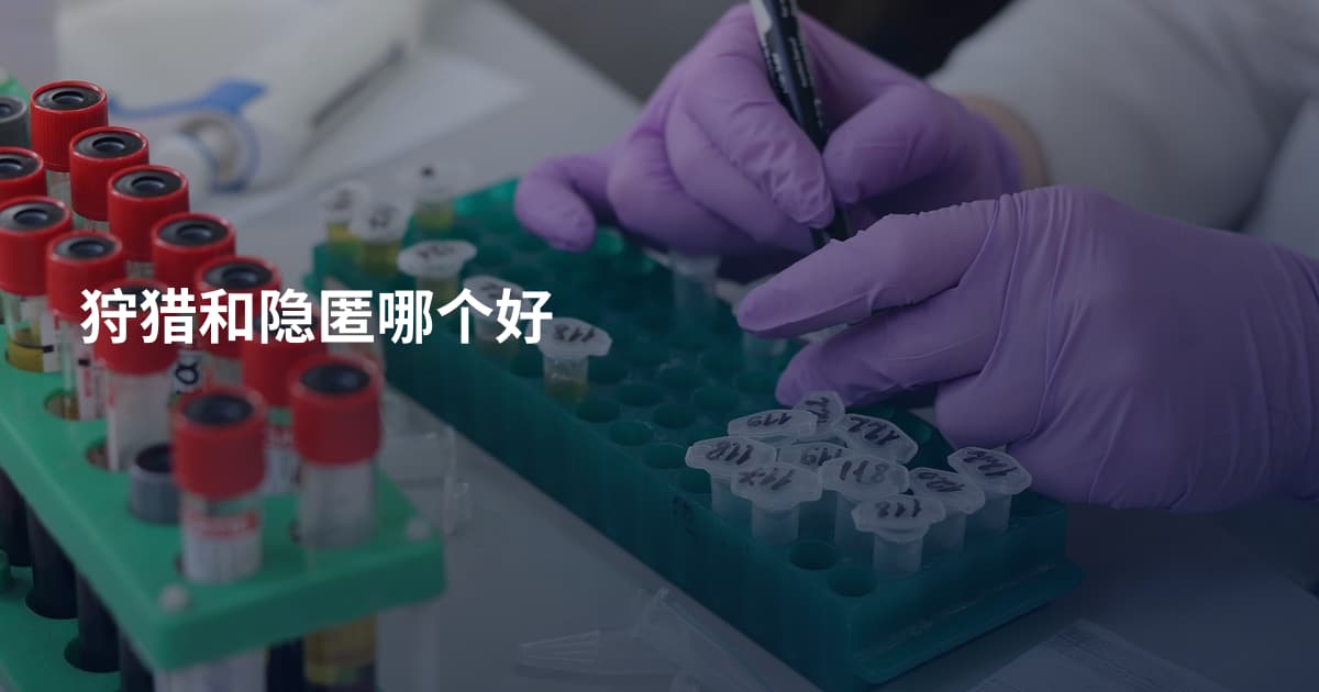 狩猎和隐匿哪个好
