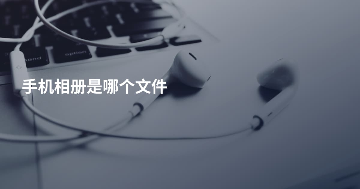 手机相册是哪个文件