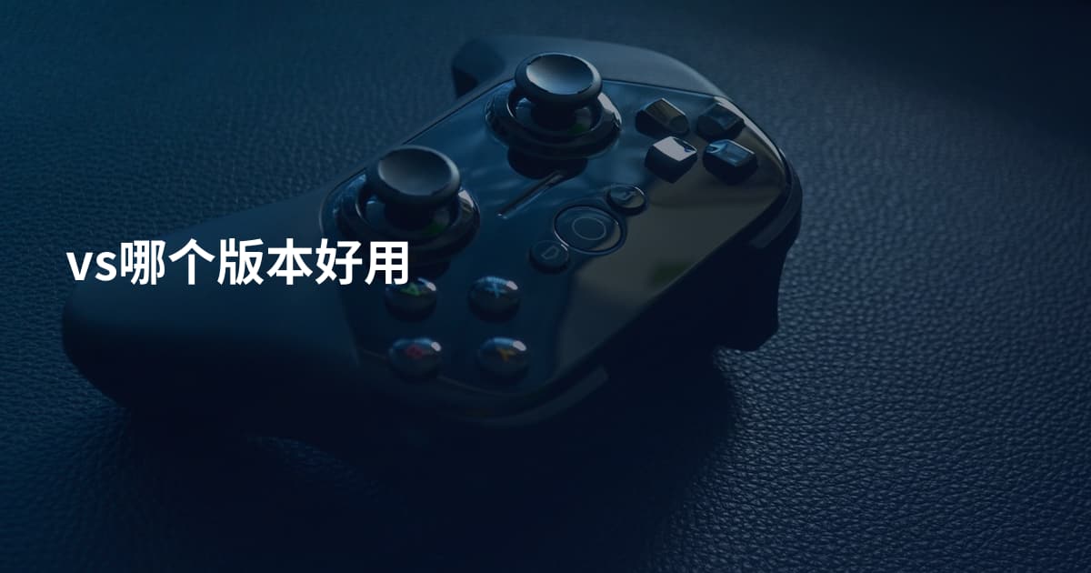 vs哪个版本好用