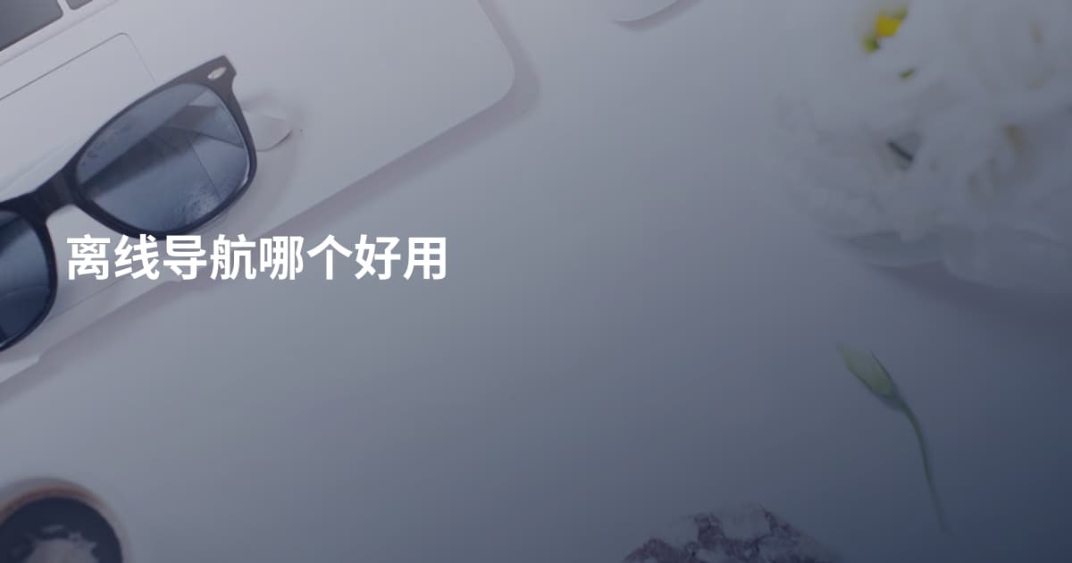 离线导航哪个好用