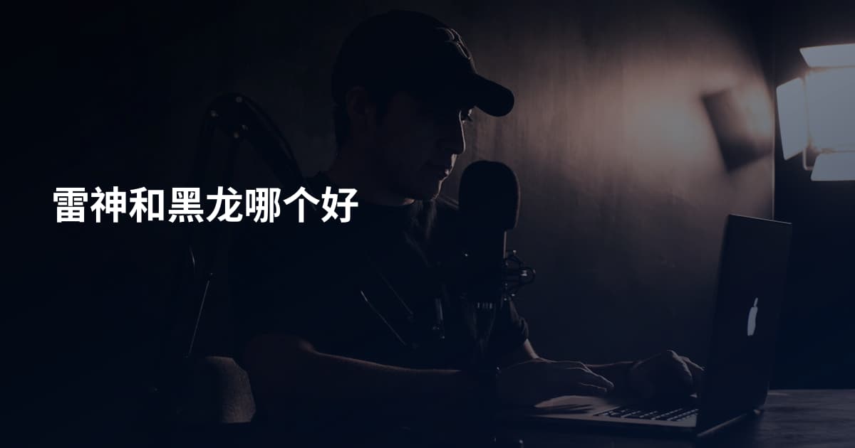 雷神和黑龙哪个好