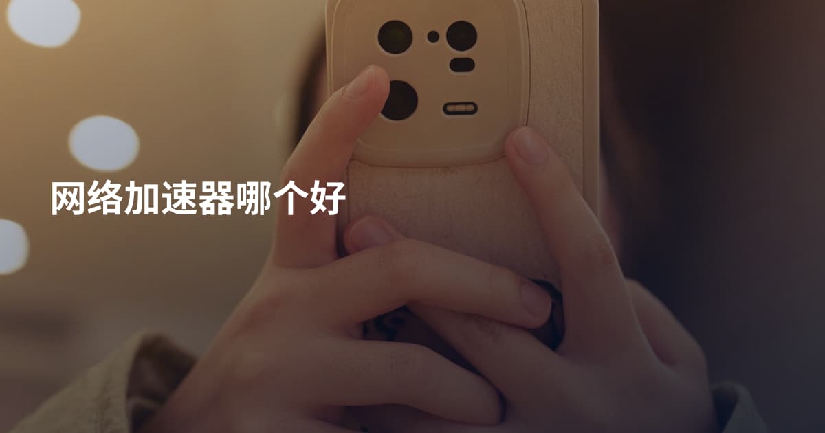 网络加速器哪个好