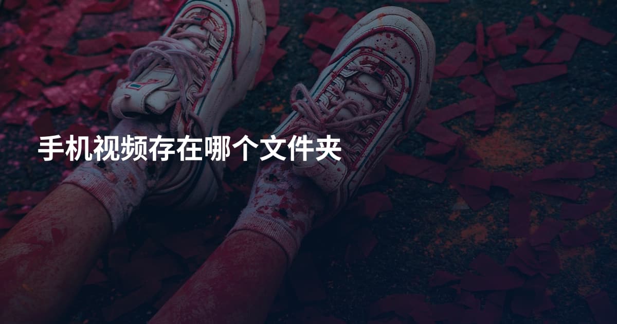 手机视频存在哪个文件夹