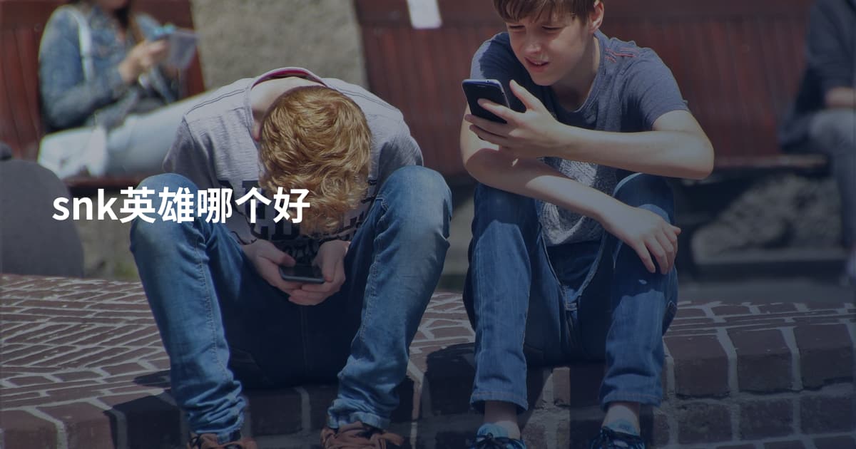 snk英雄哪个好