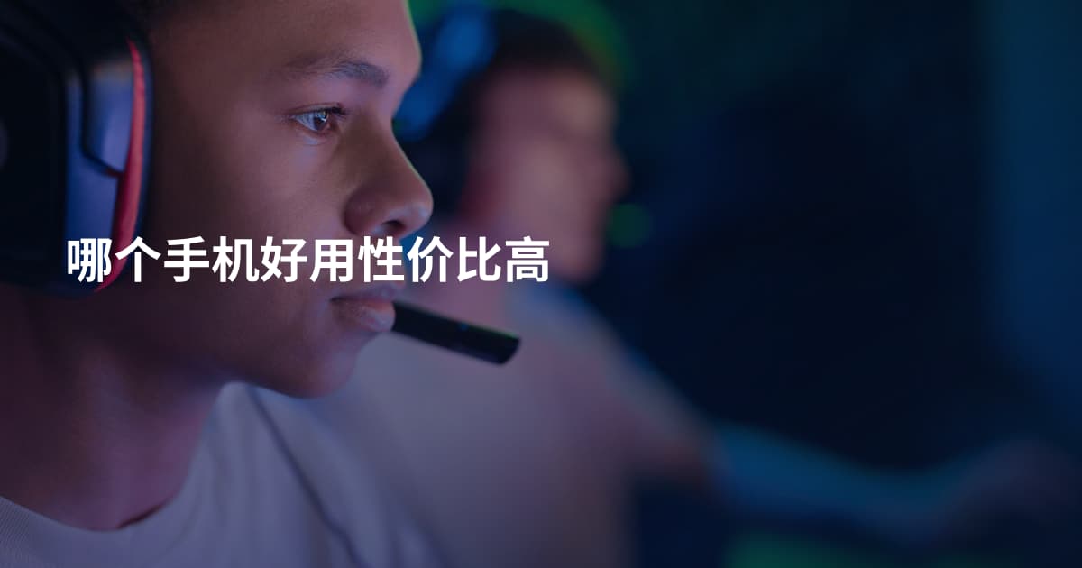 哪个手机好用性价比高