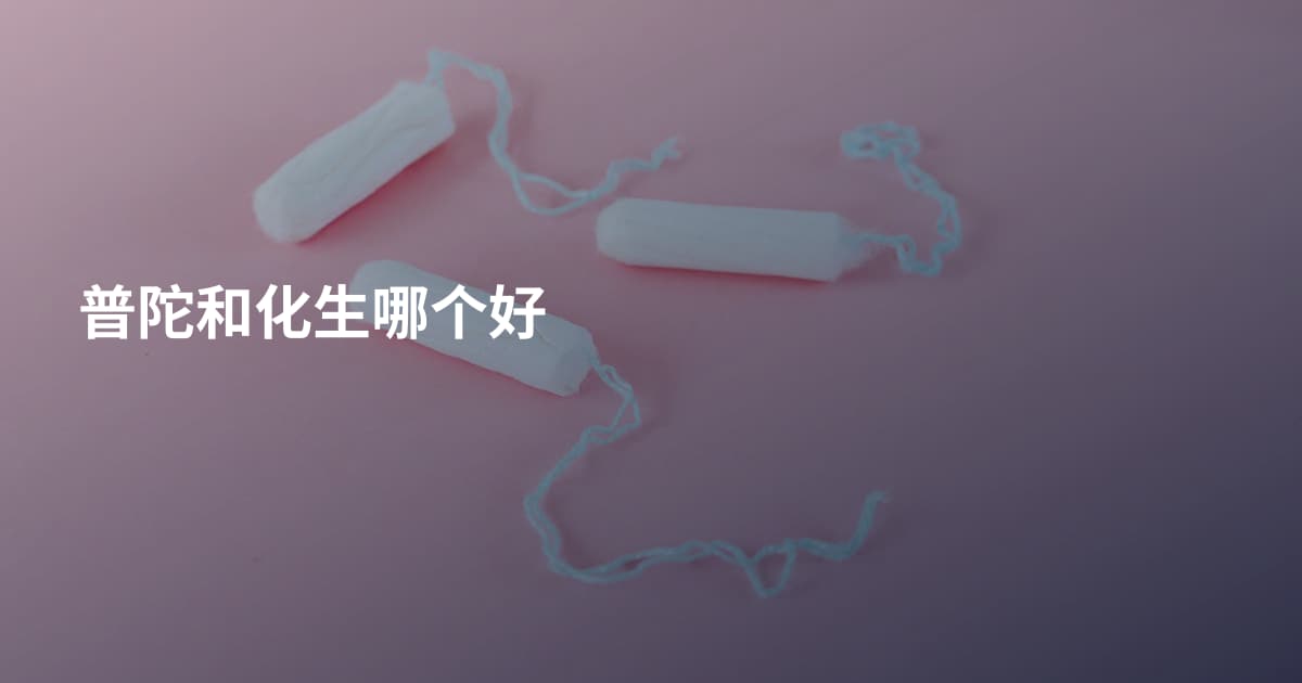 普陀和化生哪个好