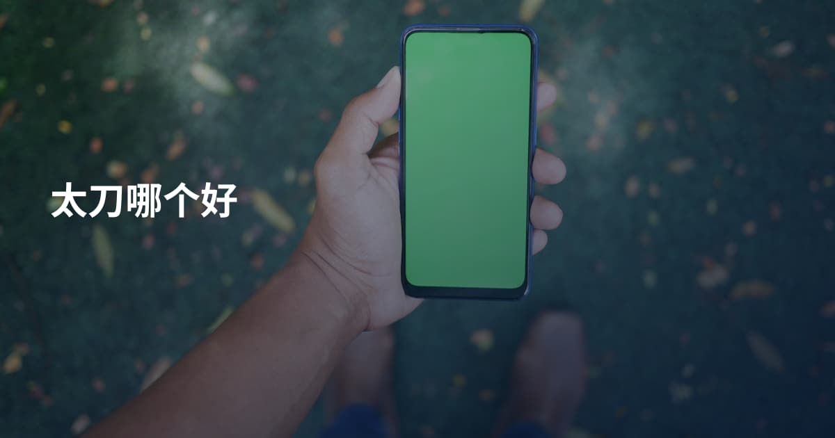 太刀哪个好