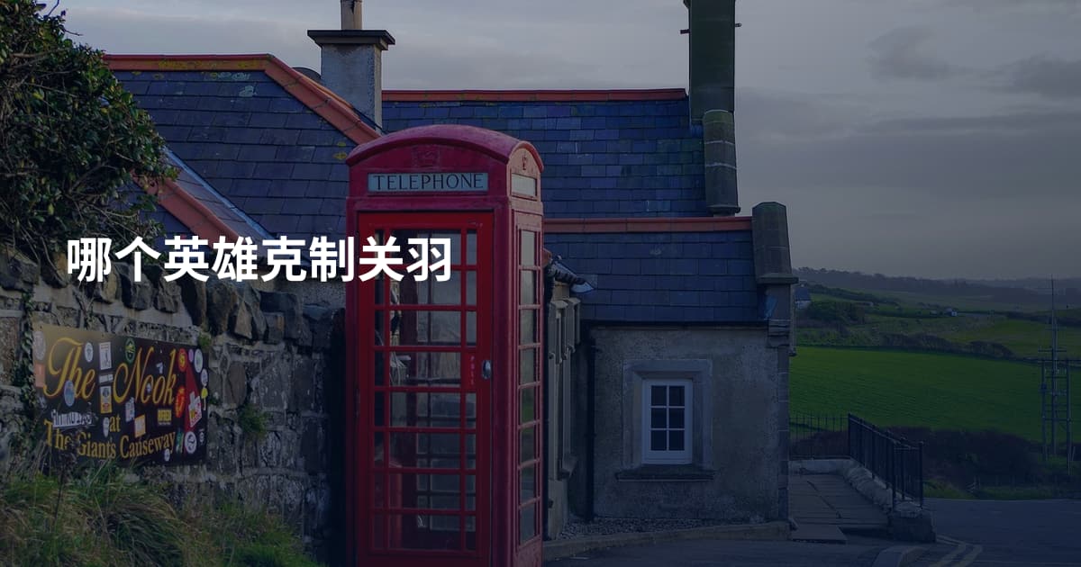 哪个英雄克制关羽