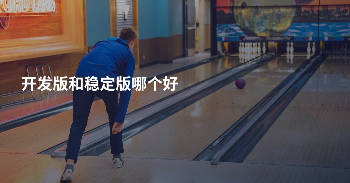 开发版和稳定版哪个好