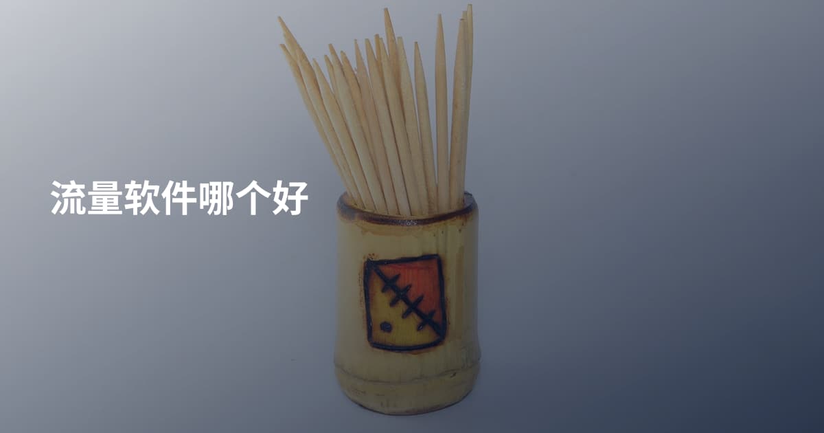 流量软件哪个好