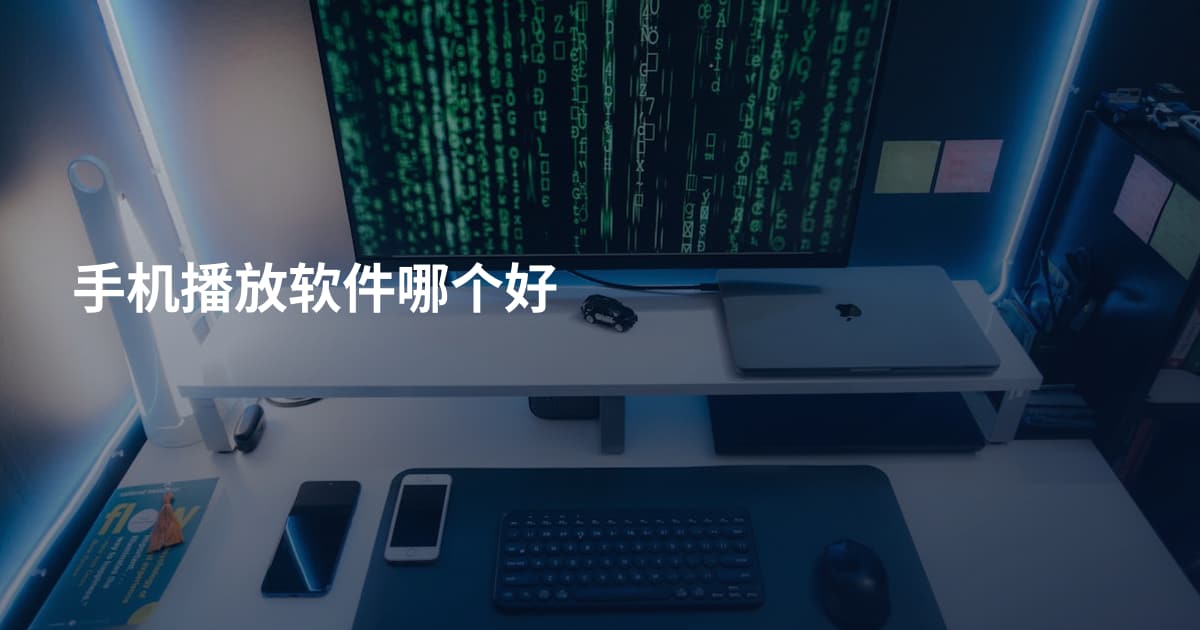 手机播放软件哪个好