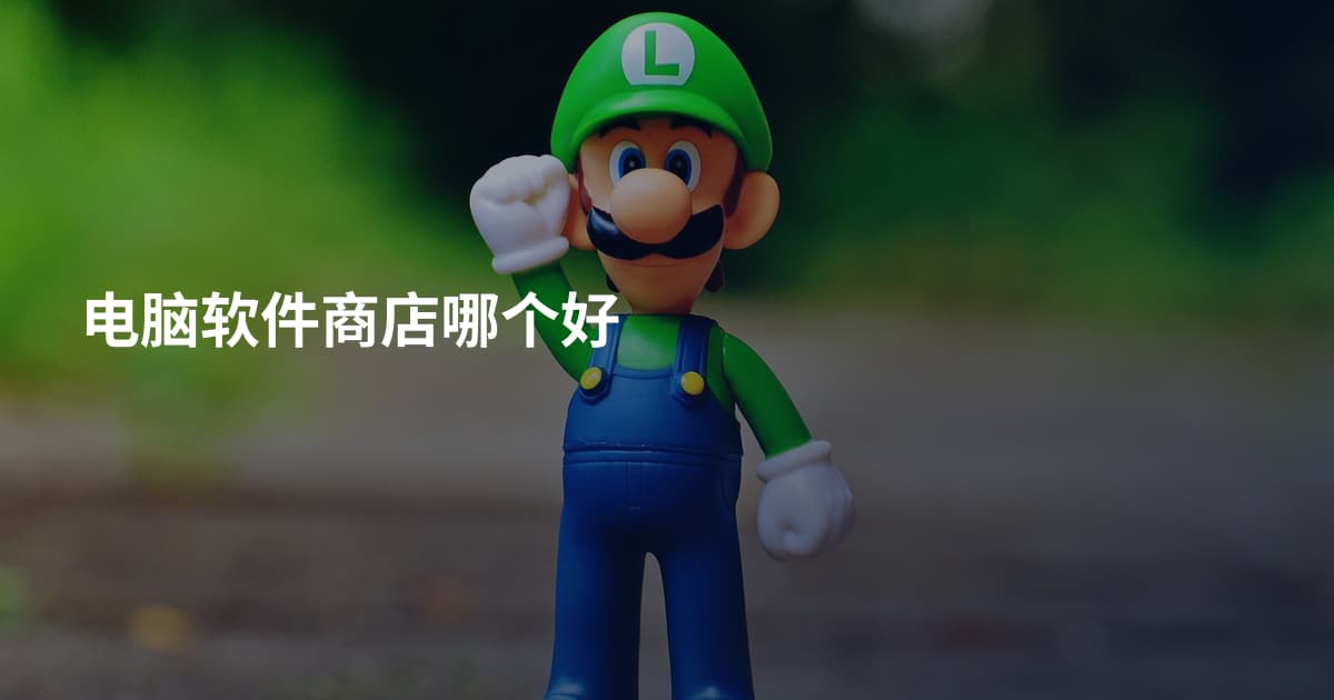 电脑软件商店哪个好