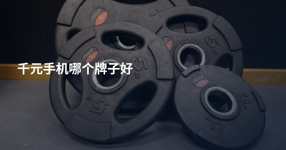千元手机哪个牌子好