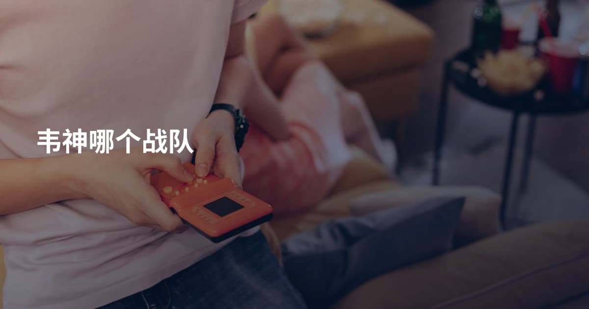 韦神哪个战队