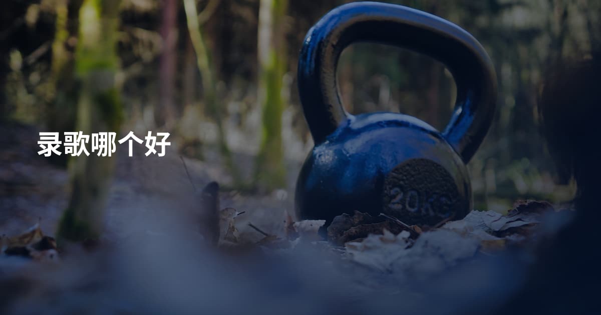 录歌哪个好