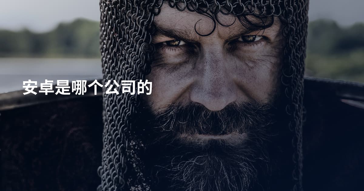 安卓是哪个公司的