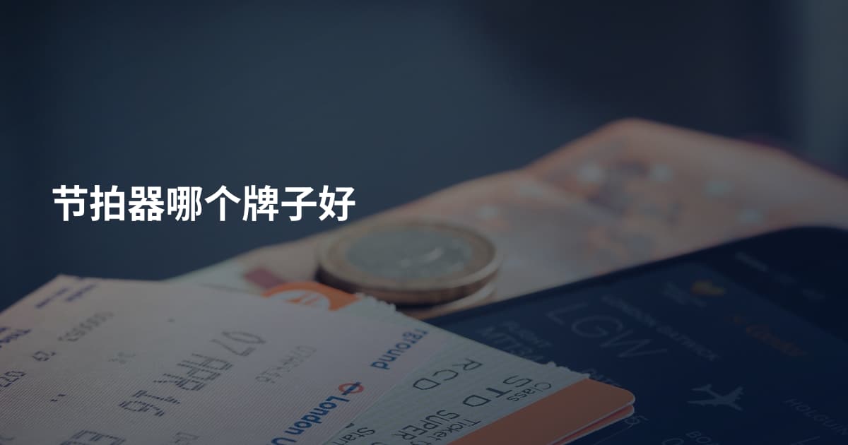 节拍器哪个牌子好