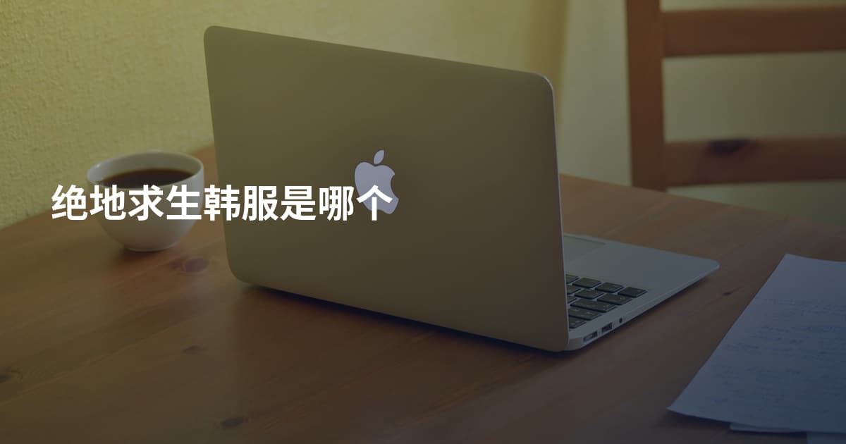 绝地求生韩服是哪个