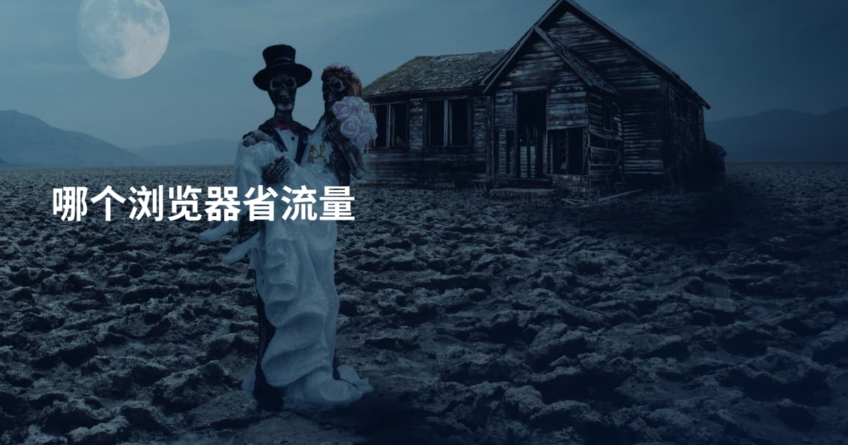 哪个浏览器省流量