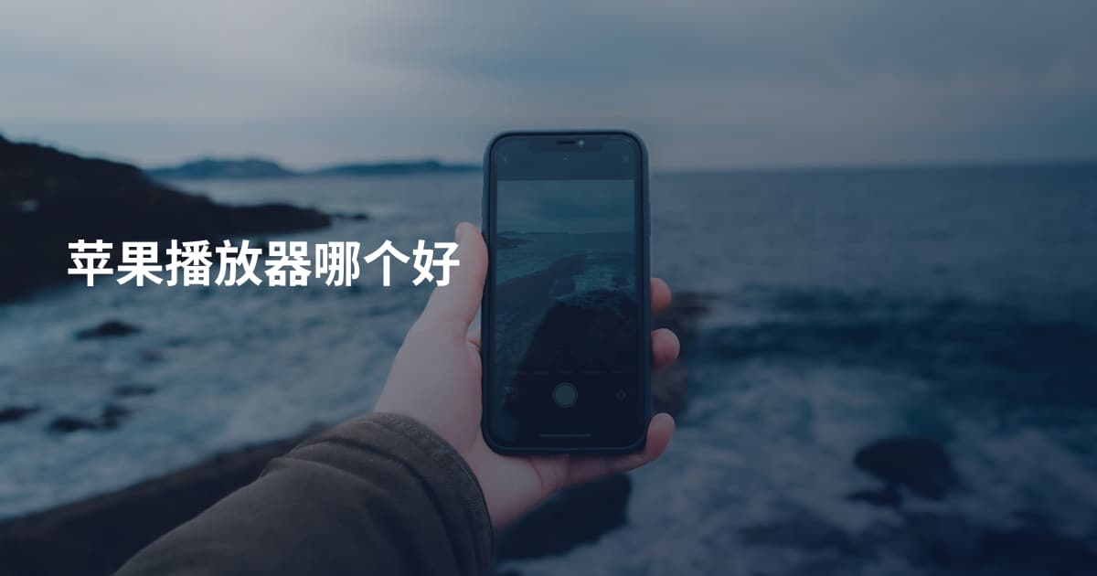苹果播放器哪个好
