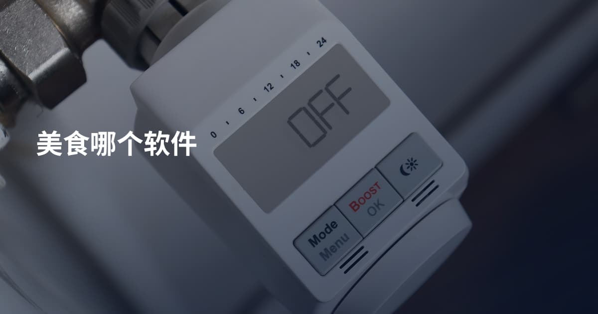 美食哪个软件