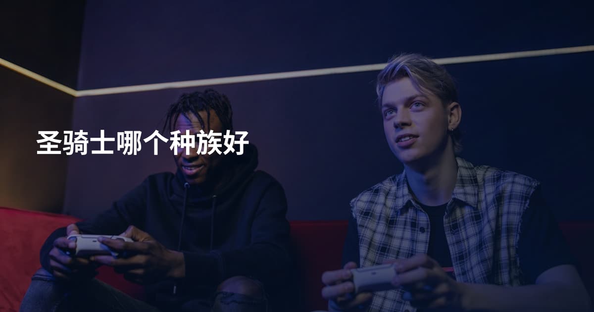 圣骑士哪个种族好