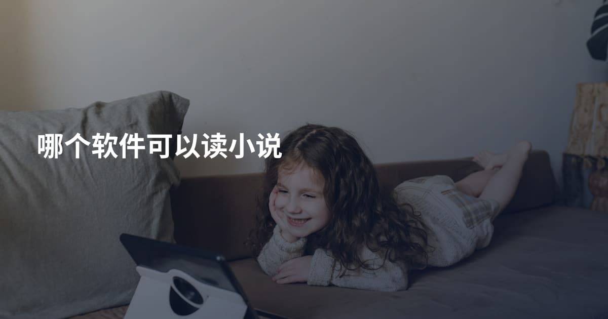 哪个软件可以读小说