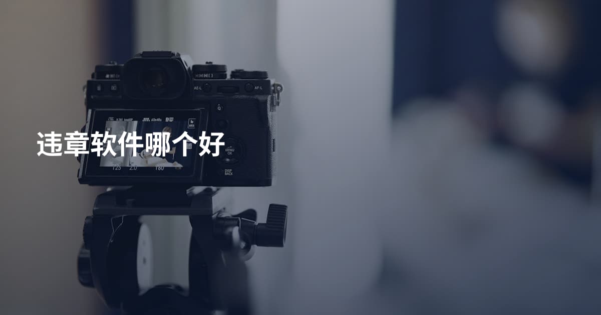 违章软件哪个好