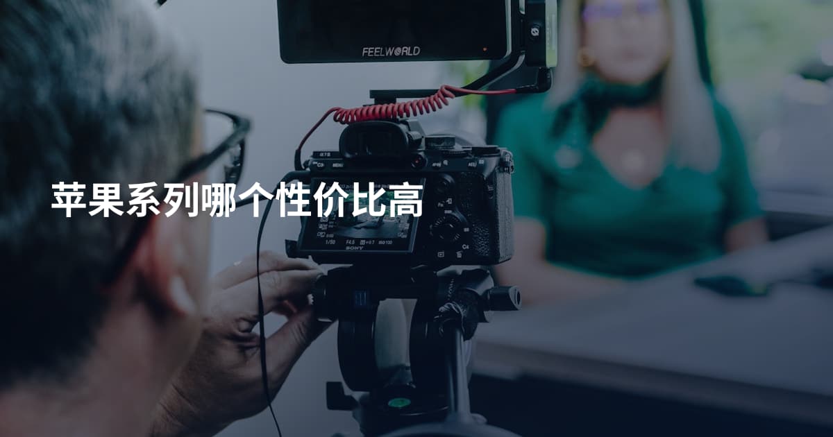 苹果系列哪个性价比高
