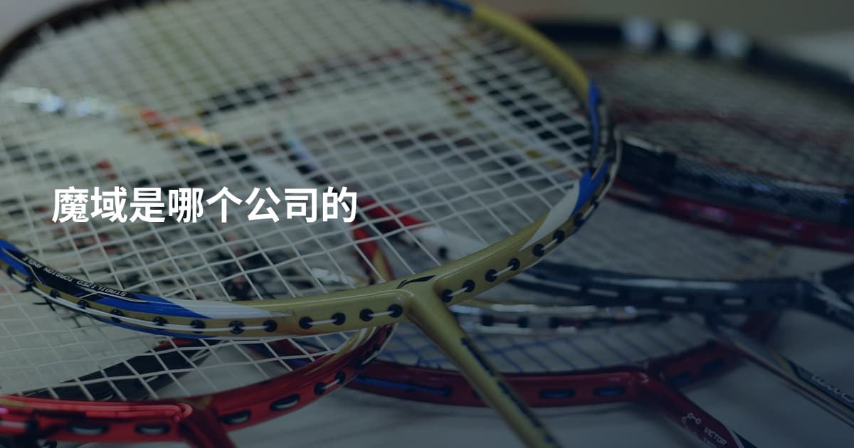 魔域是哪个公司的