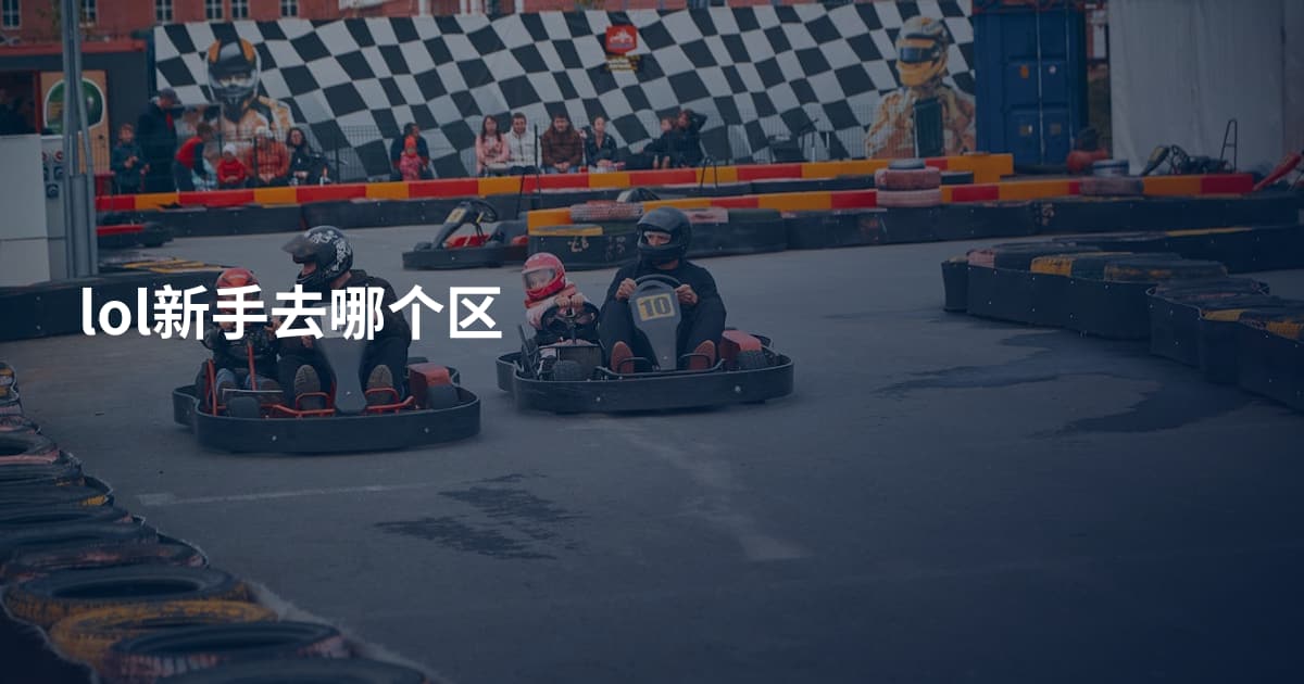 lol新手去哪个区