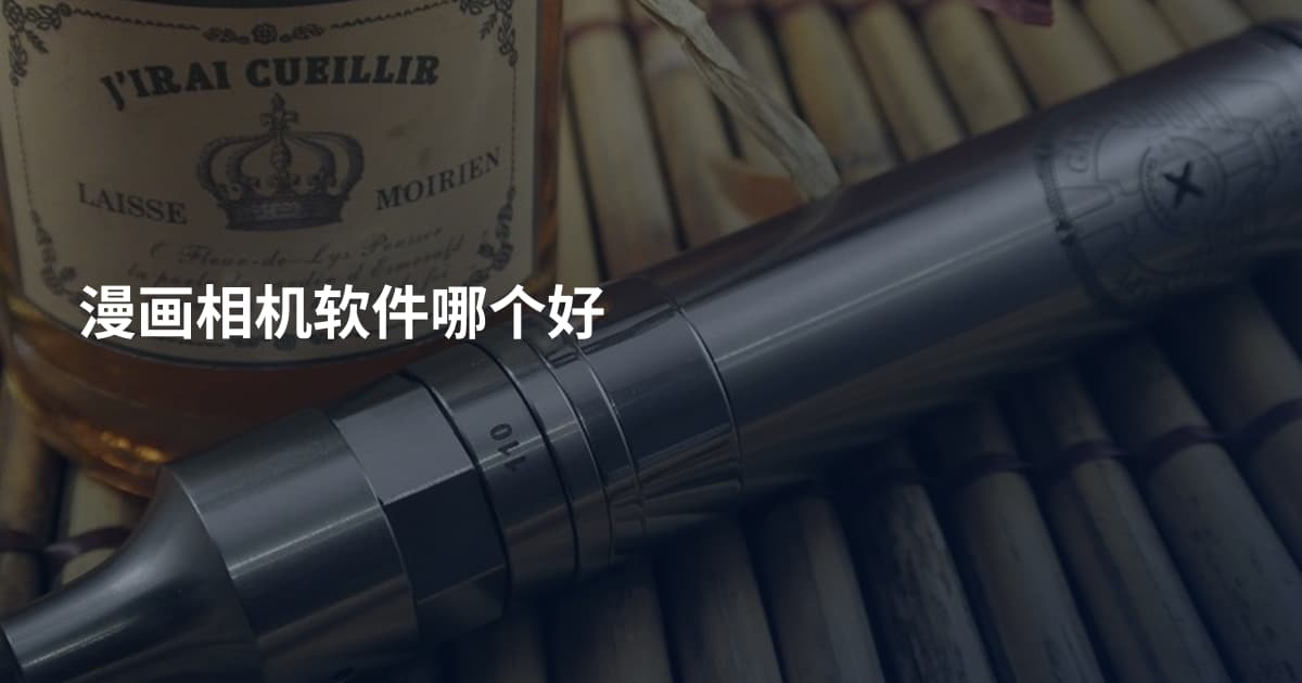 漫画相机软件哪个好