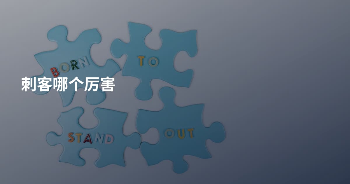刺客哪个厉害
