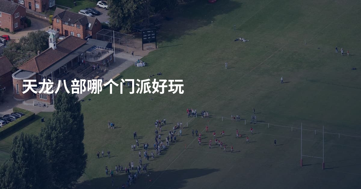 天龙八部哪个门派好玩