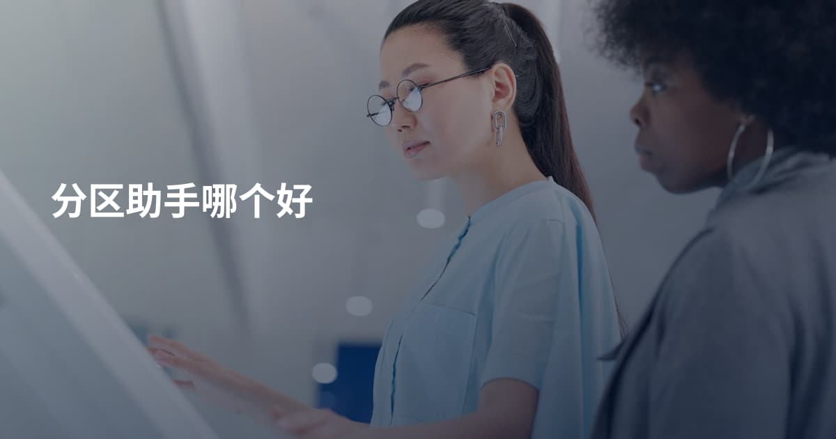 分区助手哪个好