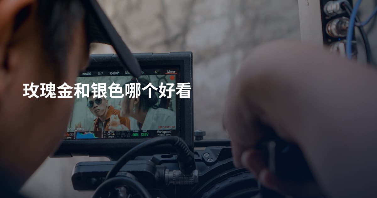 玫瑰金和银色哪个好看