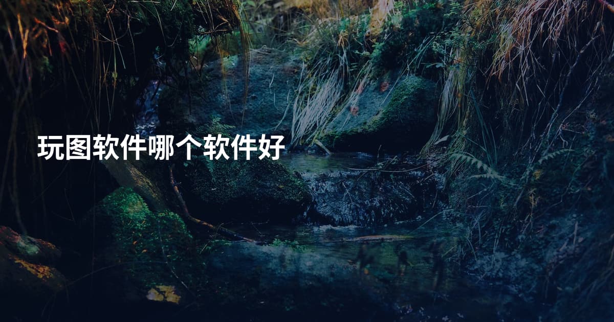 玩图软件哪个软件好