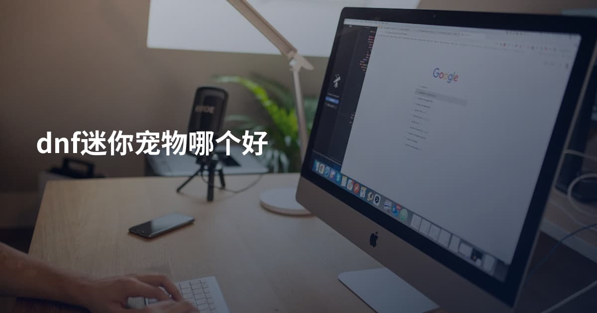 dnf迷你宠物哪个好