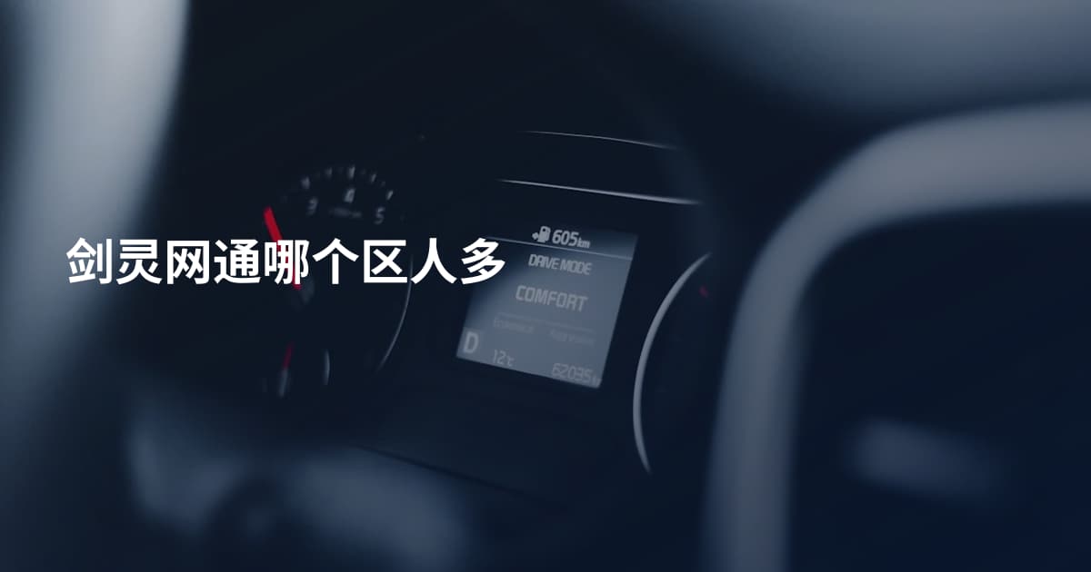 剑灵网通哪个区人多